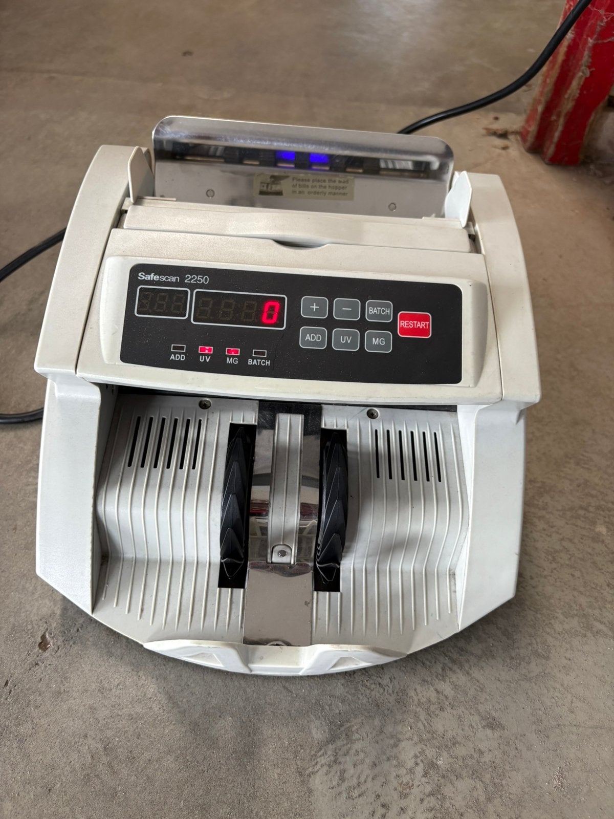 Safescan 2250 Biljettenteller / Geldtelmachine, Verzamelen, Ophalen