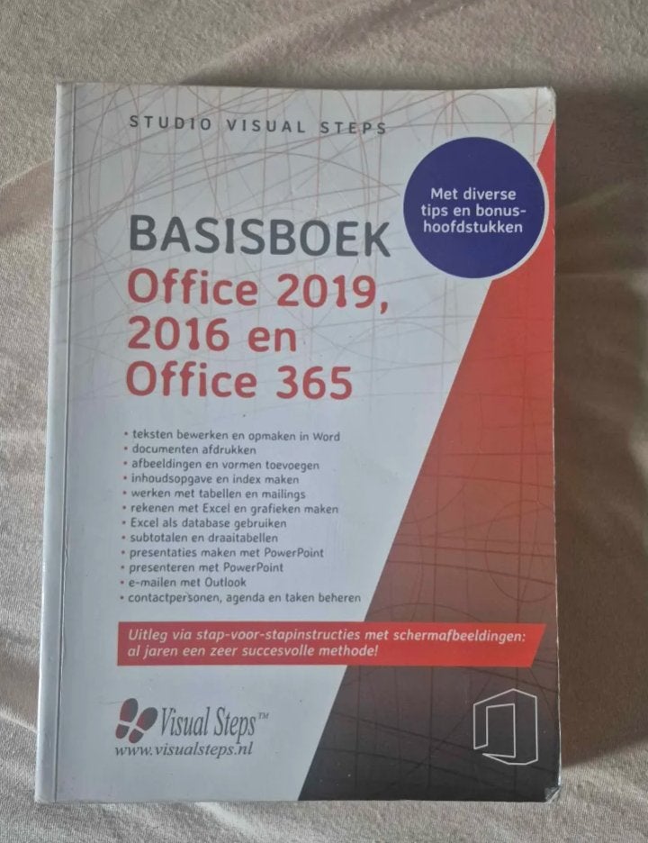 basicboek office 2019, 2016 en office 365, Ophalen, Gebruikt, Word, Windows