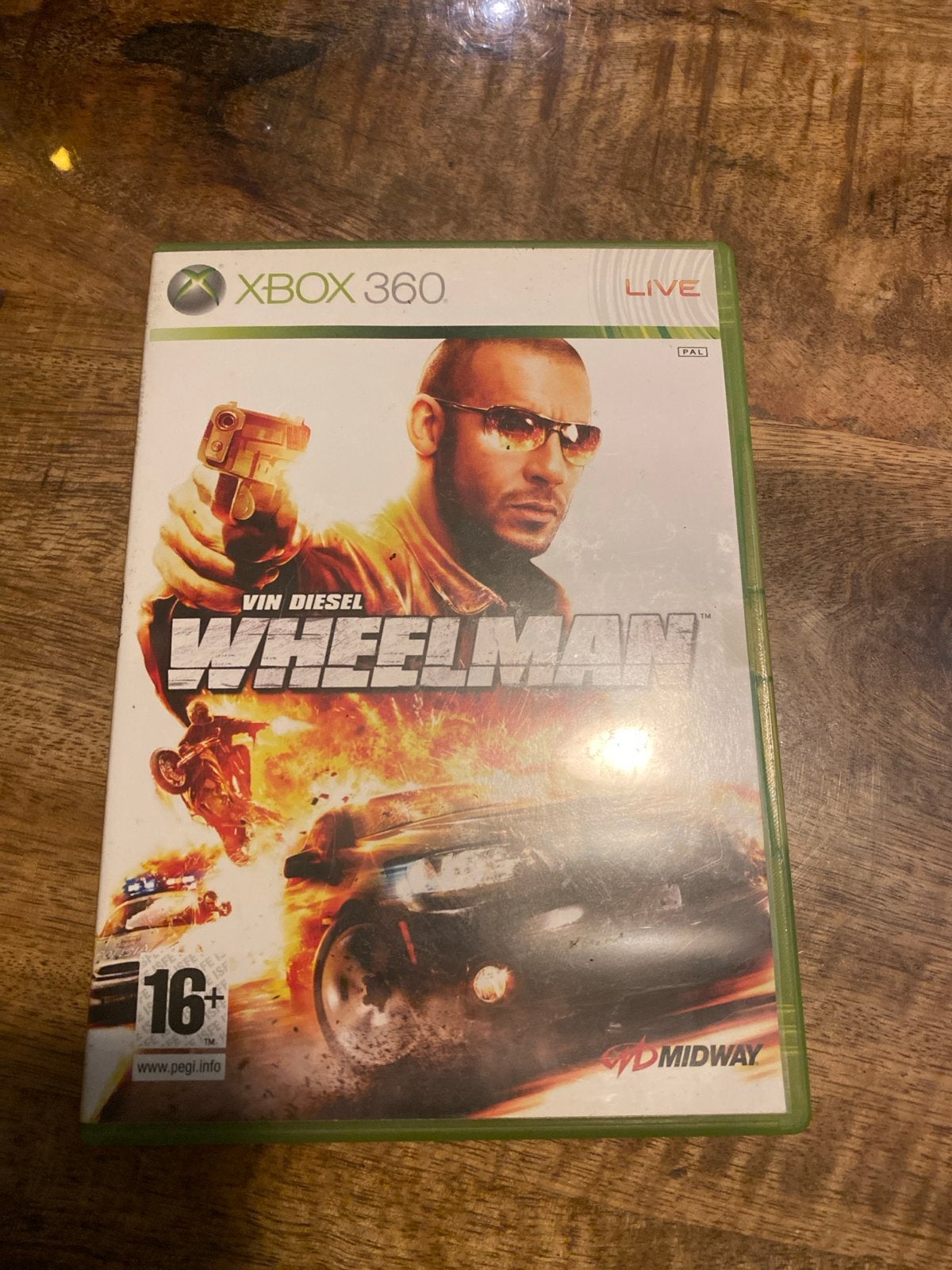 Wheelman Xbox 360 - Actiegame met Vin Diesel, Avontuur en Actie, Gebruikt, 1 speler, Ophalen of Verzenden