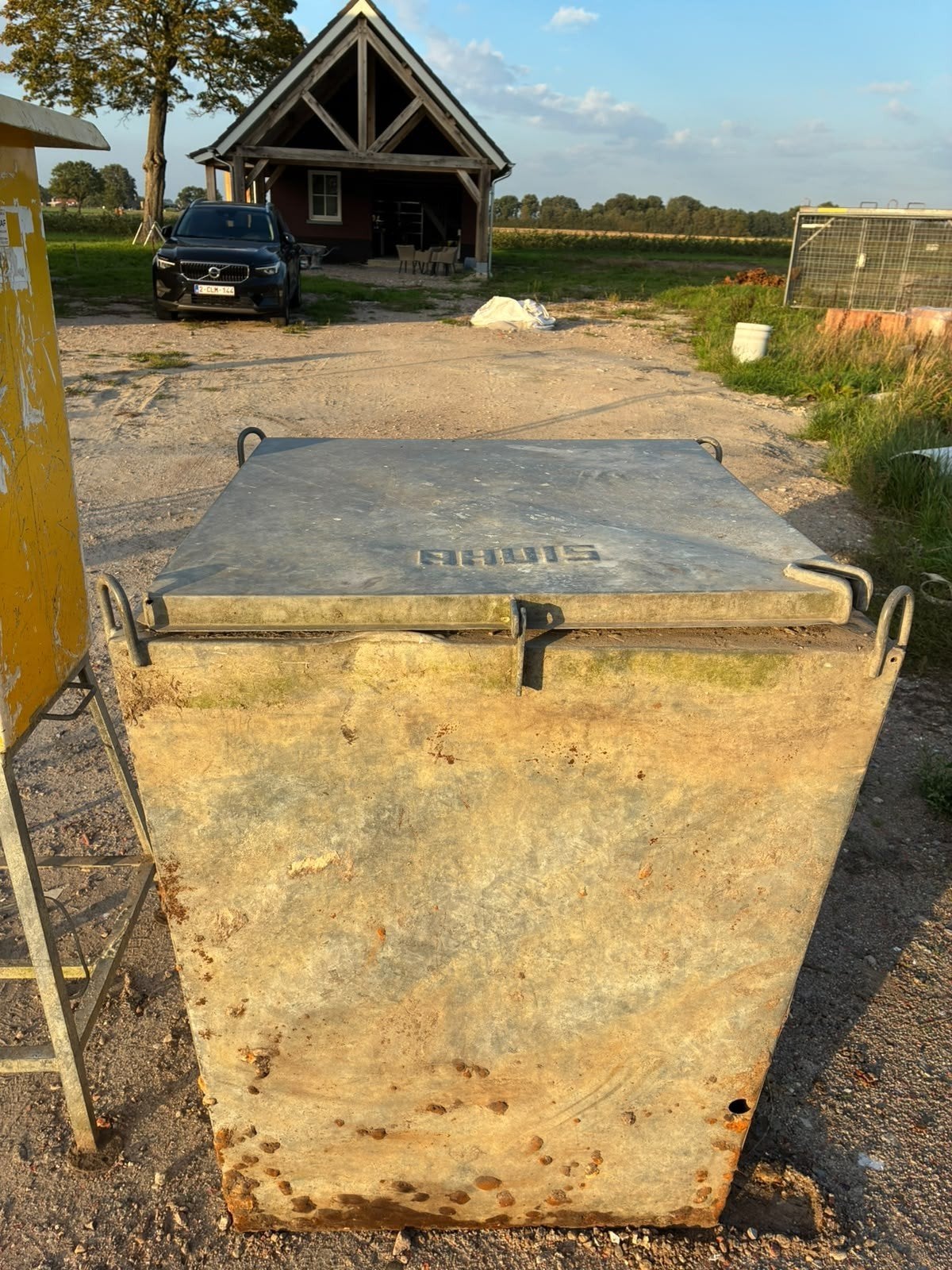 Bouw water put, Ophalen, Gebruikt