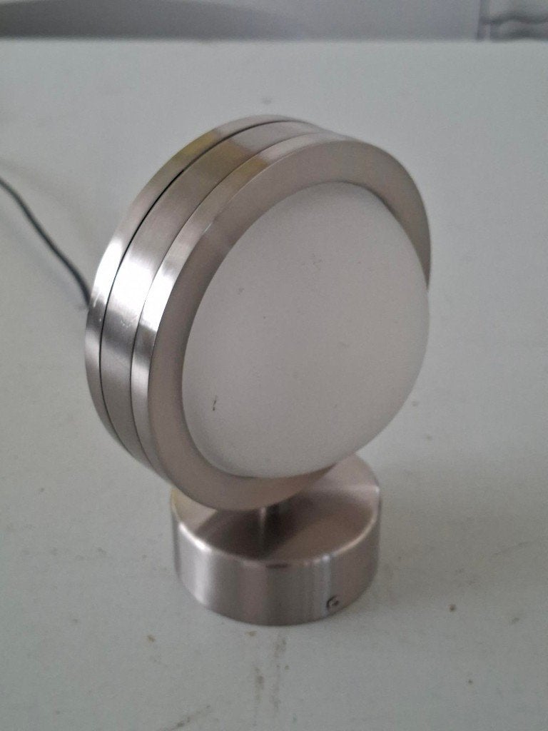Massive modern design led wandlamp tafellamp bol geborsteld, Gebruikt, Philips, Overige fittingen, Ophalen of Verzenden