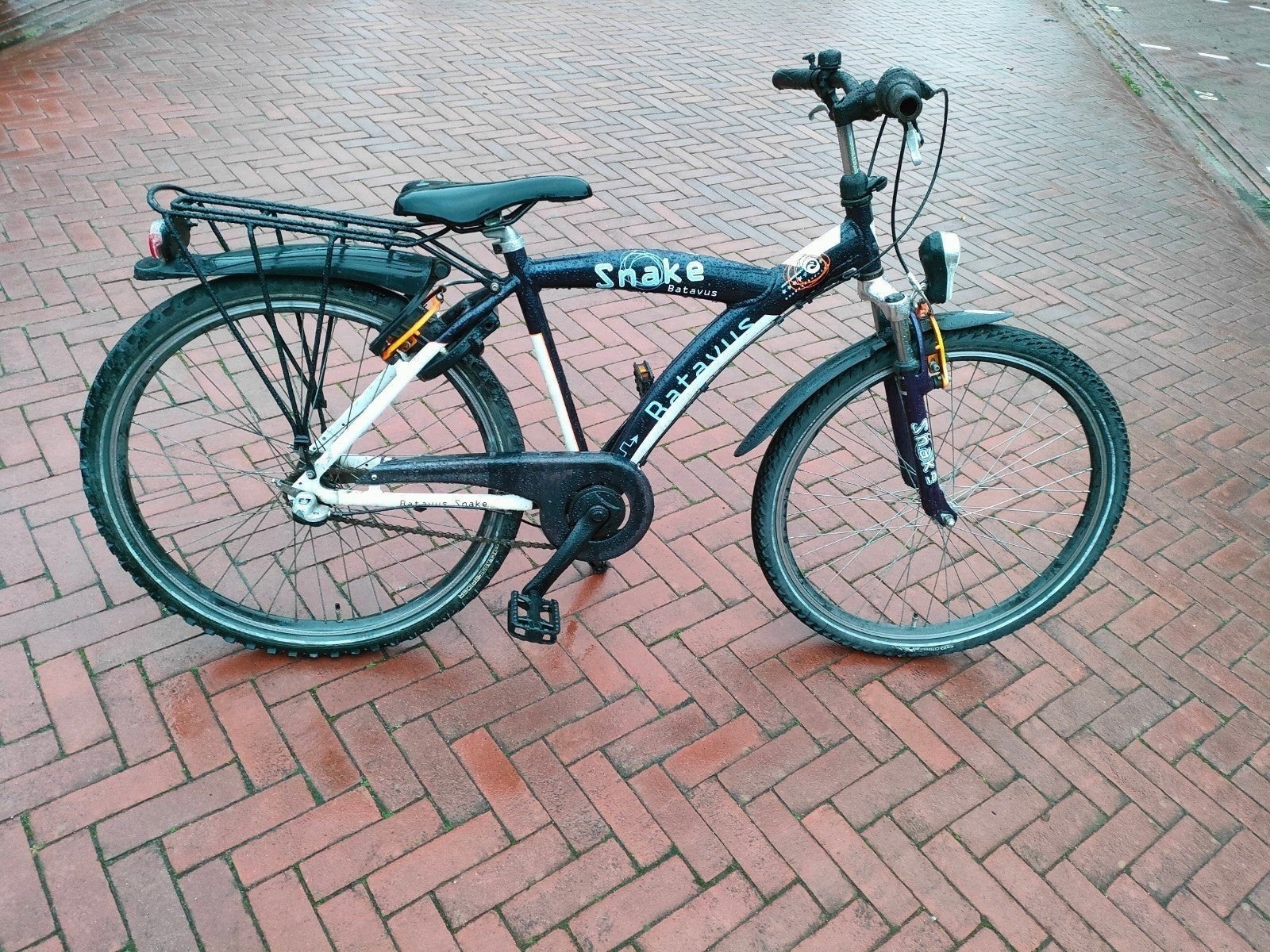 Batavus snake fiets 26 inch met 3 speed, Terugtraprem, Handrem, Ophalen, 26 inch of meer