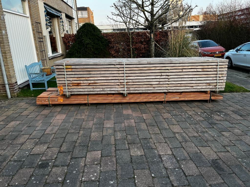 Douglas balken fijnbezaagd 50x70, Ophalen, Nieuw, 250 cm of meer, Balken