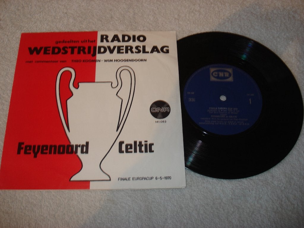 Voetbal    Feyenoord  Celtic      Orgineel, Cd's en Dvd's, Vinyl Singles, Fotohoes, Ophalen of Verzenden, Zo goed als nieuw, Nederlandstalig