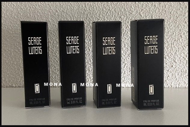 SergeLutens set 4 niche parfum samples proefjes testers, Verzenden, Nieuw