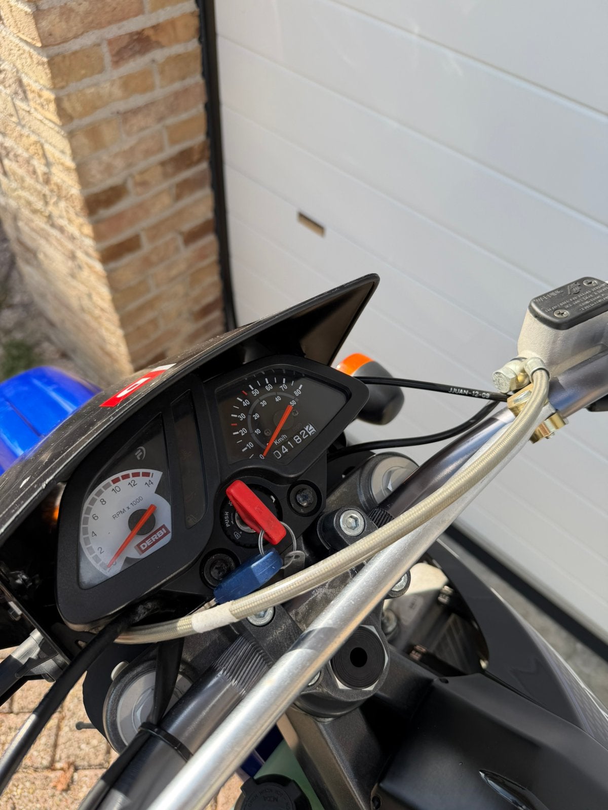 Derbi Senda Extreme | MAAR 4100 KM | 2009, Fietsen en Brommers, 6 versnellingen, Derbi, Maximaal 45 km/u, Derbi