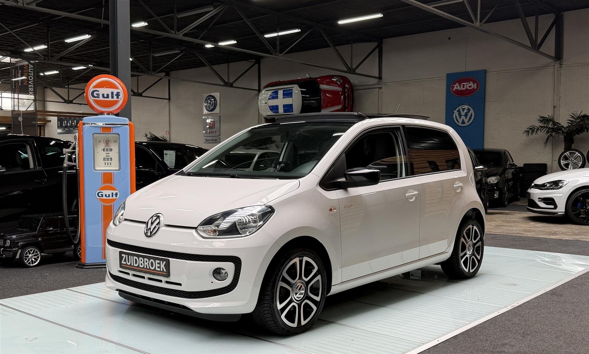 Volkswagen up! 1.0 Cup Up! 63DKM | Pano | Navi | Airco, Auto's, Volkswagen, Gebruikt, Up!, 1290 kg, 60 pk
