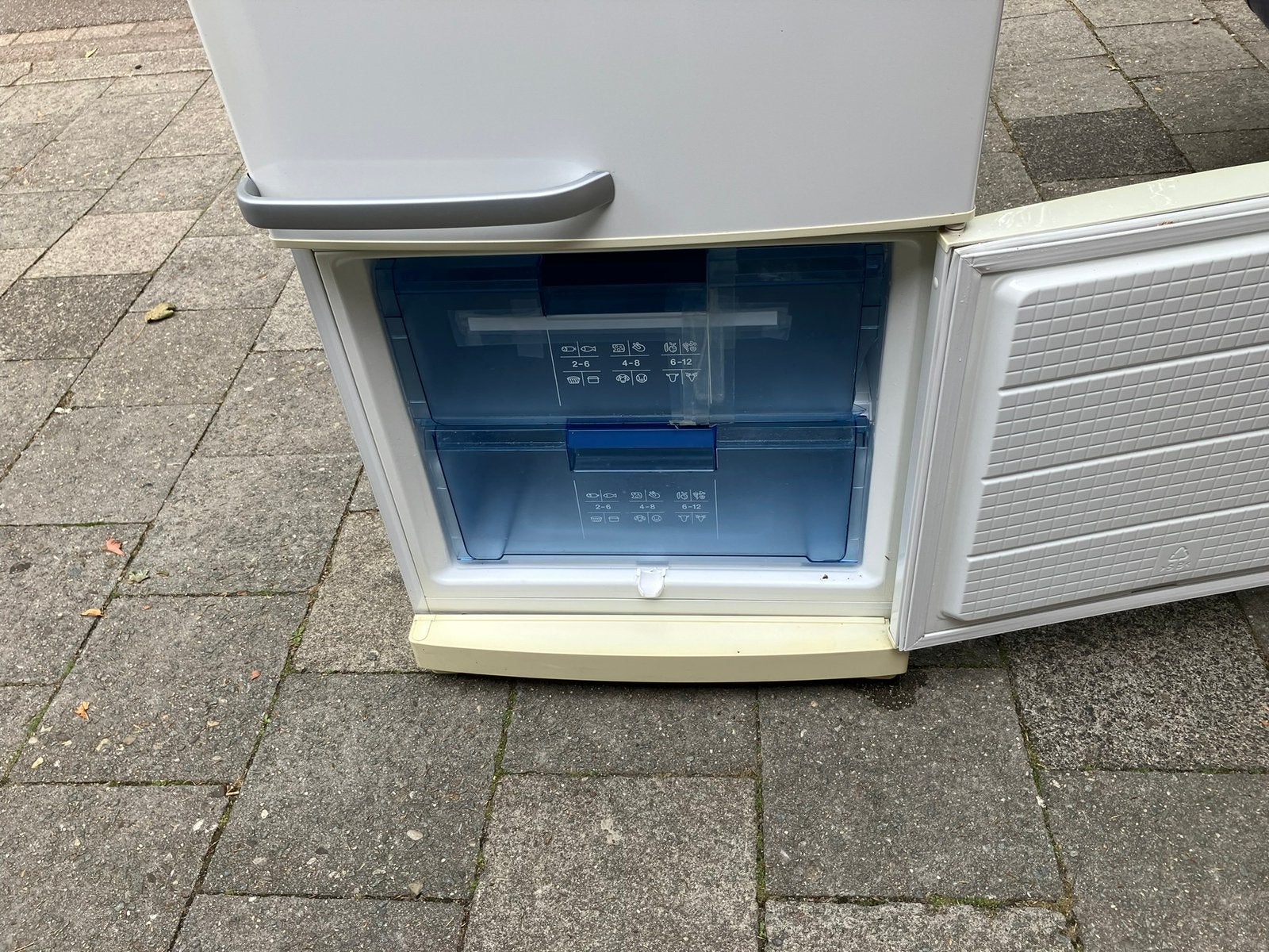 Te koop koelkast, Ophalen of Verzenden, Zo goed als nieuw, Minder dan 60 cm, 160 cm of meer