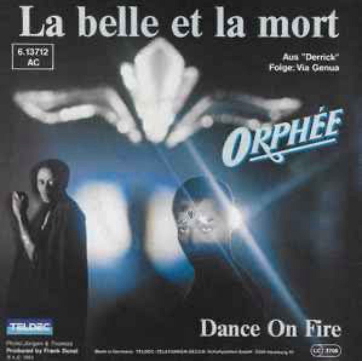 Orphée – La Belle Et La Mort (Derrick ) Single / NM / 18-6, Ophalen of Verzenden, Zo goed als nieuw, Pop