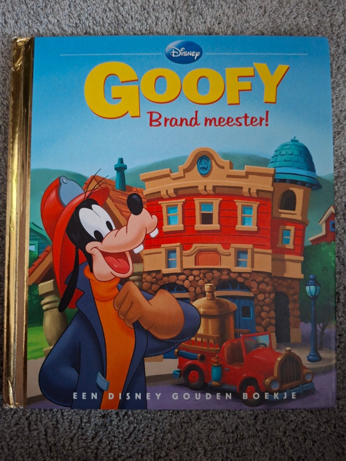 Disney Gouden Boekje: Goofy Brandmeester!, Boeken, Ophalen of Verzenden