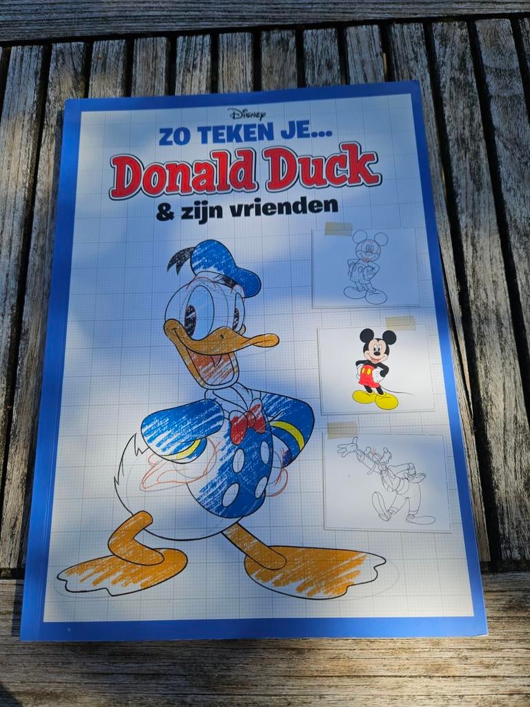 Zo Teken je Donald Duck & zijn vrienden, Ophalen of Verzenden, Zo goed als nieuw, Scrapbooking en Knutselen, Disney