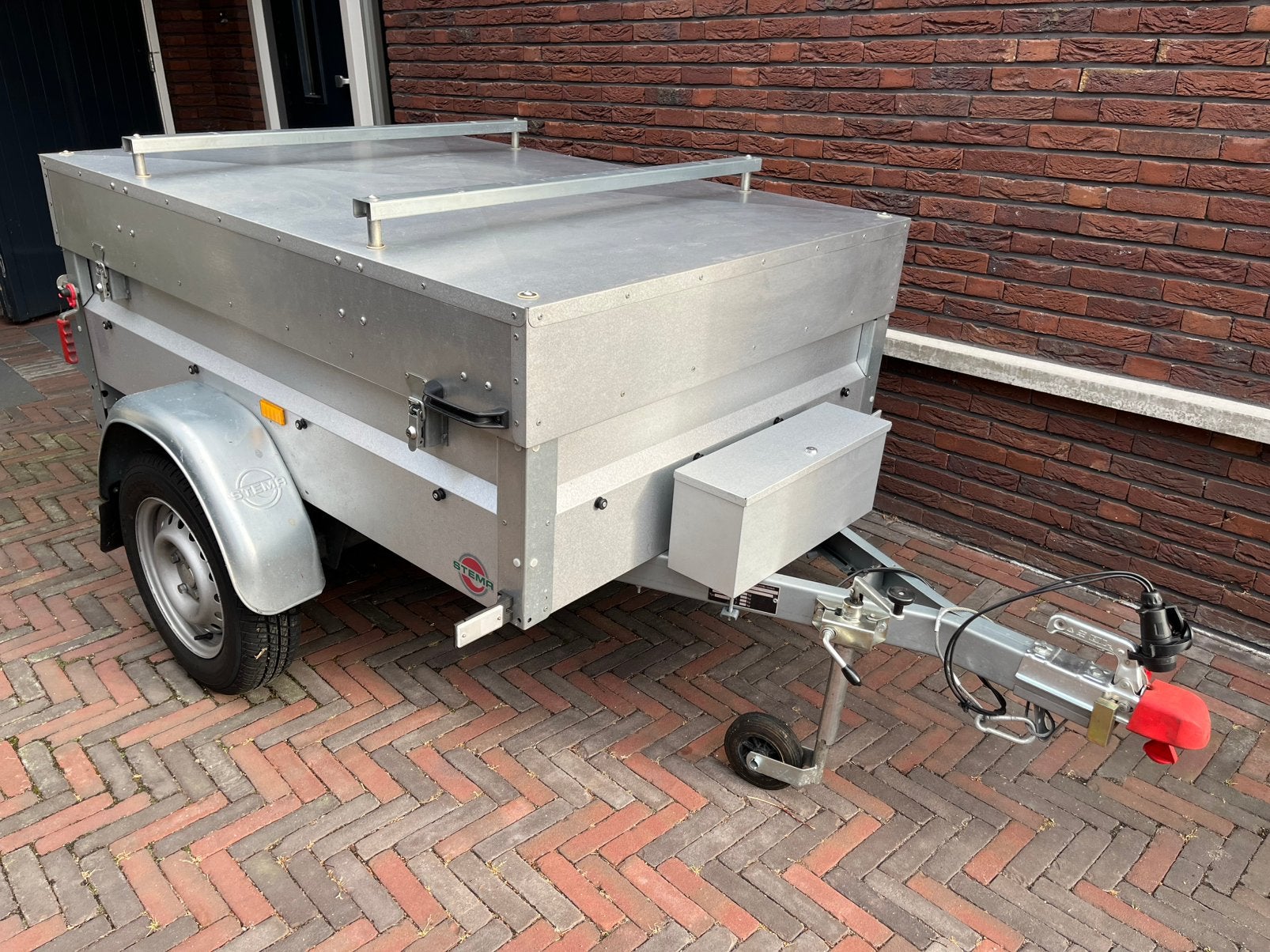 Stema bagagewagen met disselbak, Auto diversen, Aanhangers en Bagagewagens, Ophalen, Zo goed als nieuw