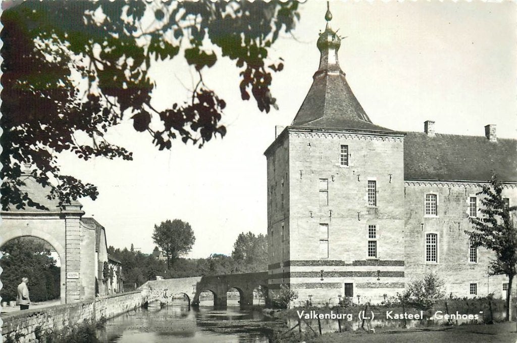 702-072-049 Valkenburg Kasteel Genhoes, Verzenden, Voor 1920, Limburg