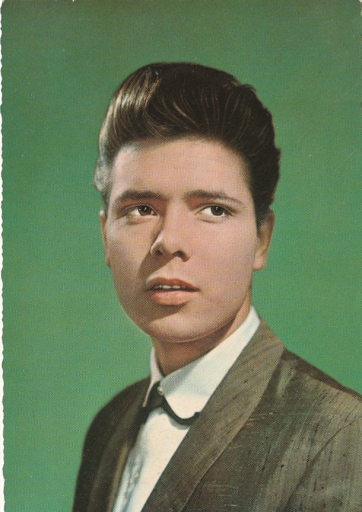 Oude Kaart Cliff Richard, Verzenden, 1960 tot 1980, Ongelopen, Sterren en Beroemdheden