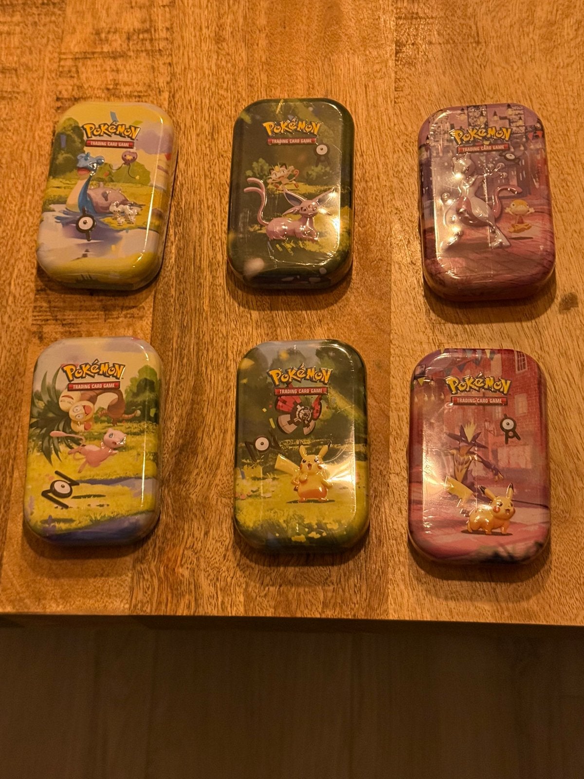 Pokemon mini tins 30th anniversary, Ophalen of Verzenden, Nieuw, Overige typen, Foil
