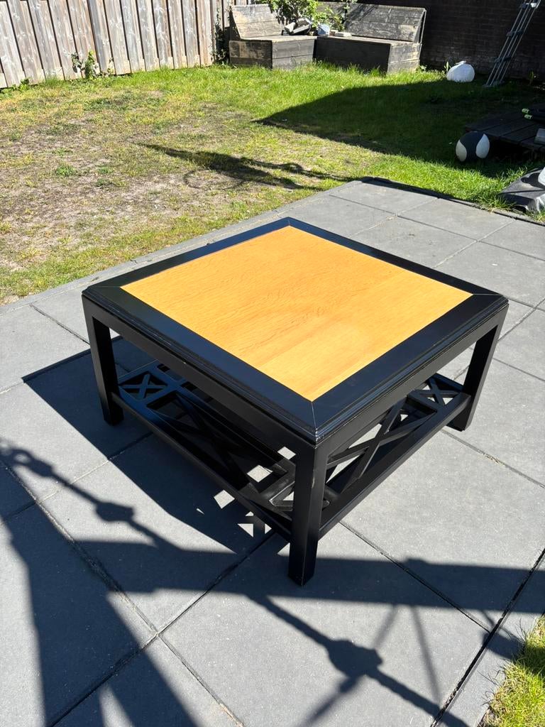 Salontafel Rofra 80x80, Huis en Inrichting, Tafels | Salontafels, 50 tot 100 cm, Vierkant, Zo goed als nieuw, Minder dan 50 cm