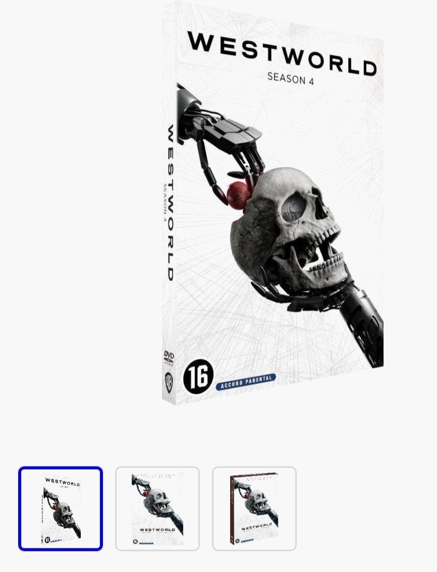 Westworld Seizoen 4 DVD - Ruilvoorstel, ik zoek, zie foto 😎, Cd's en Dvd's, Alle leeftijden, Ophalen of Verzenden, Zo goed als nieuw