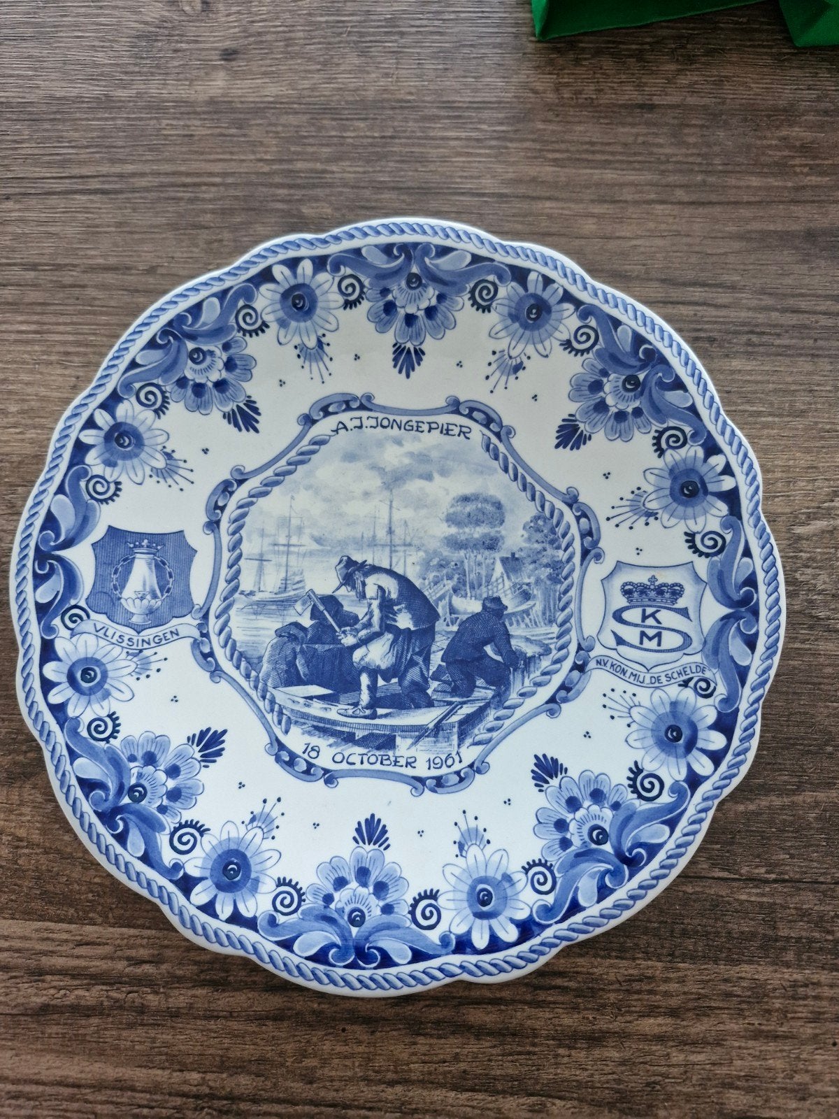 N.V. Koninklijke Maatschappij De Schelde bord, Verzamelen, Ophalen of Verzenden, Zo goed als nieuw, Overige typen