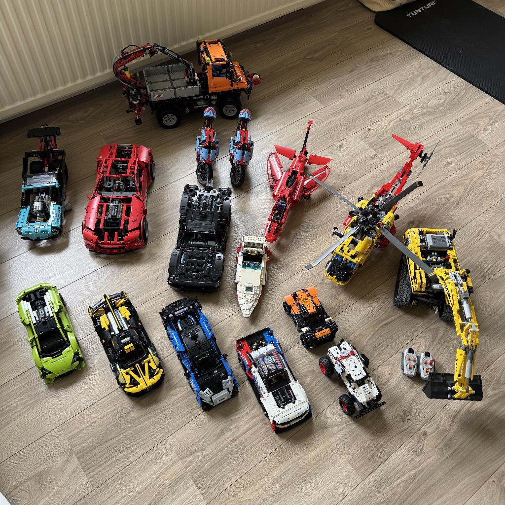 *!* Grote collectie LEGO TECHNIC incl. 8044 & 8110 *!*, Lego, Ophalen of Verzenden, Zo goed als nieuw, Technic