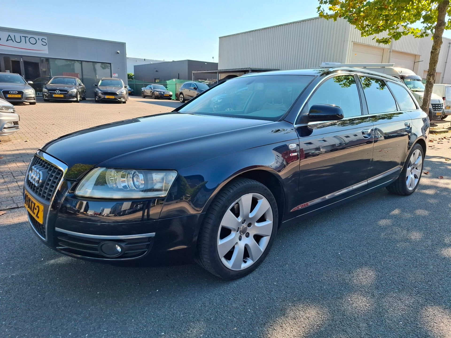 Audi A6 Avant 3.2 FSI quattro AUTOMAAT/CLIMA/CC/NAVI!, Auto's, Automaat, Xenon verlichting, Gebruikt, Beige