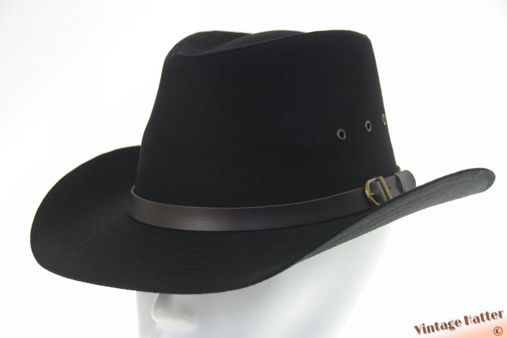 Western cowboy hoed zwart en wit maat 57, 58 en 59 Nieuw, Ophalen of Verzenden, Nieuw, Handschoenen, Hoed of Pet