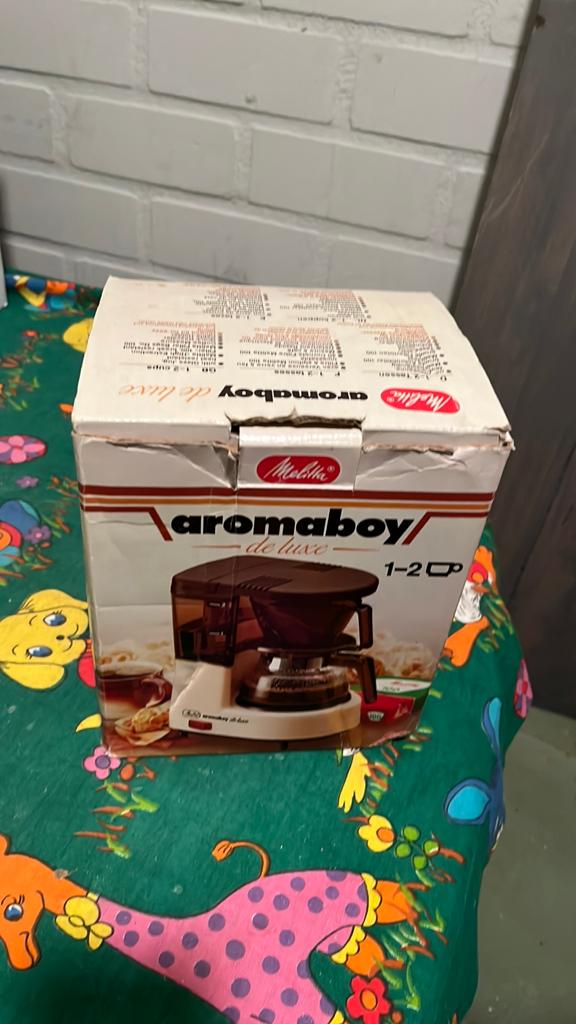 Melita aromaboy de kuxe klein koffiezet apparaat, Verzenden, Nieuw, Koffiemachine