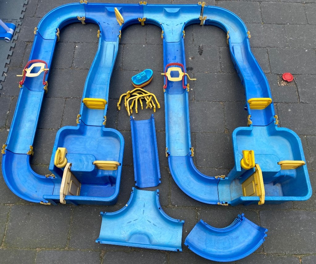 Grote AquaPlay waterbaan, Ophalen, Gebruikt
