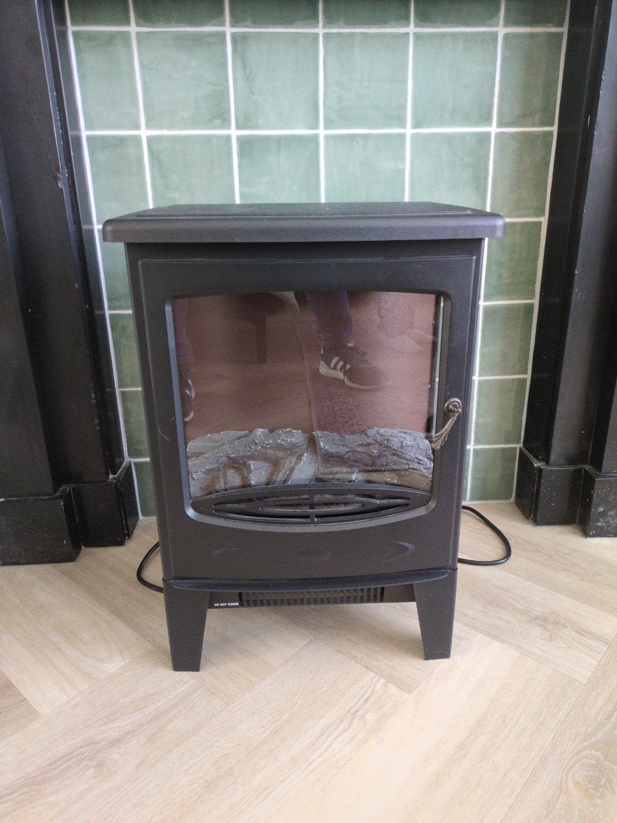 MOA Elektrische Sfeerhaard - 1800W - Zo goed als nieuw, Ophalen, Zo goed als nieuw, Vrijstaande haard, Elektrische haard