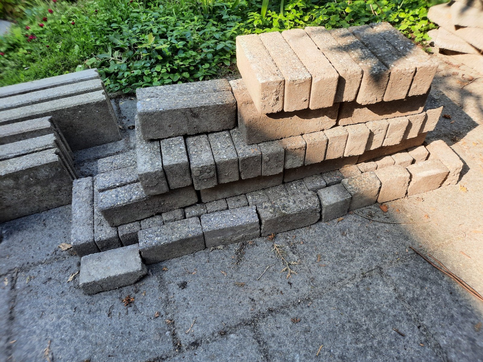 Gratis klinkers, Tuin en Terras, Tegels en Klinkers, Ophalen of Verzenden, Beton, Klinkers
