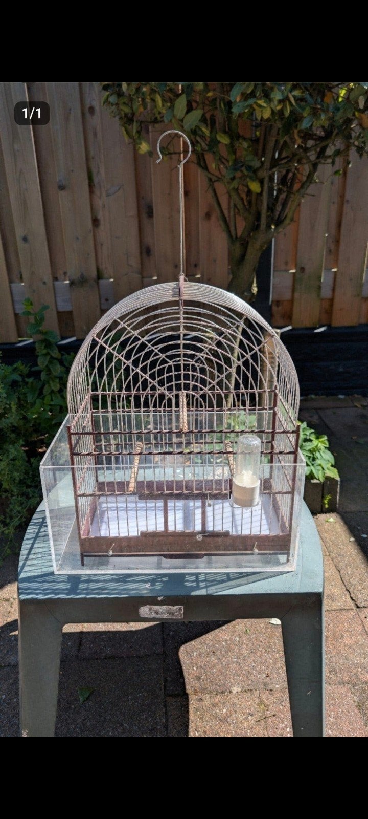 vogelkooi, Ophalen, Zo goed als nieuw, Vogelkooi