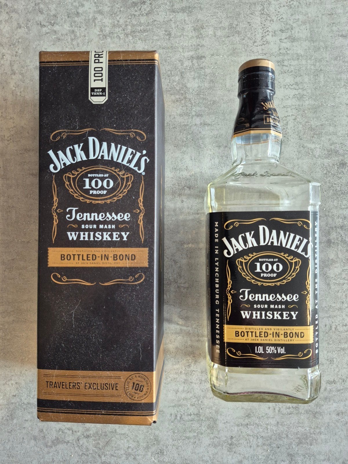 Jack Daniel's Tennessee Whiskey Bottled-in-Bond 1L, Ophalen of Verzenden