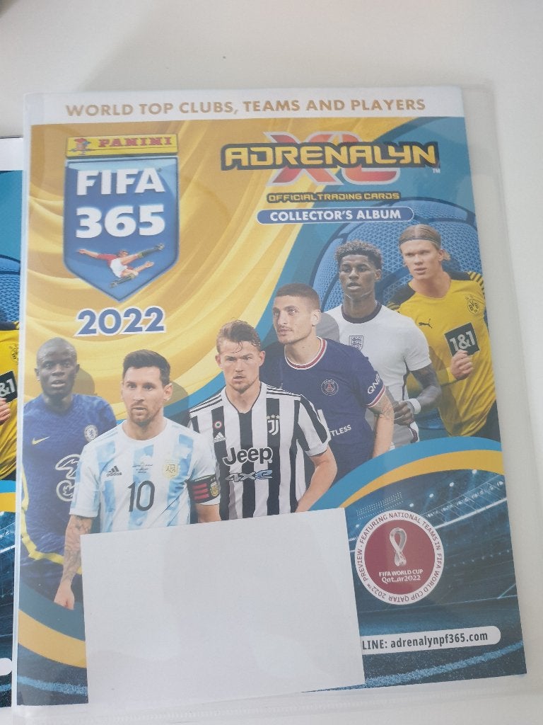 Panini Adrenalyn XL FIFA 365 2022 lege binders, Ophalen, Nieuw, Buitenlandse clubs, Spelerskaart