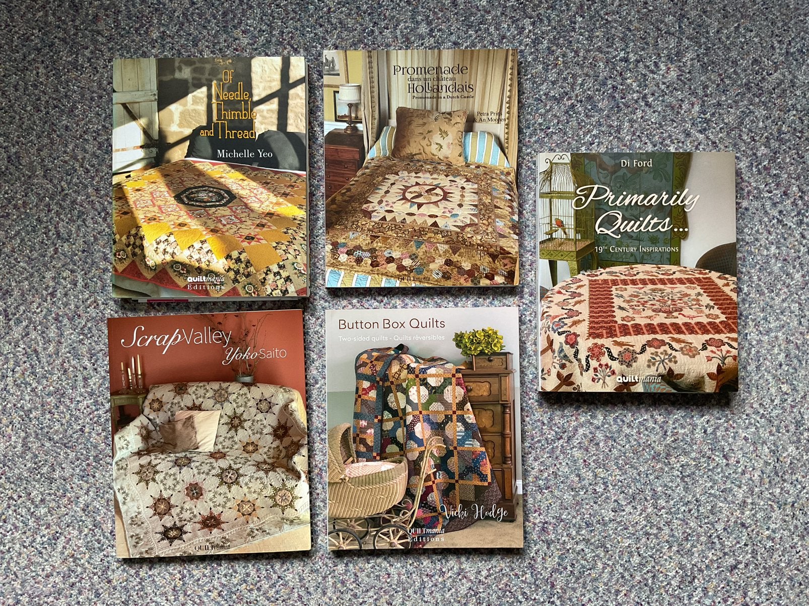 Quiltmania boeken, Ophalen of Verzenden, Zo goed als nieuw