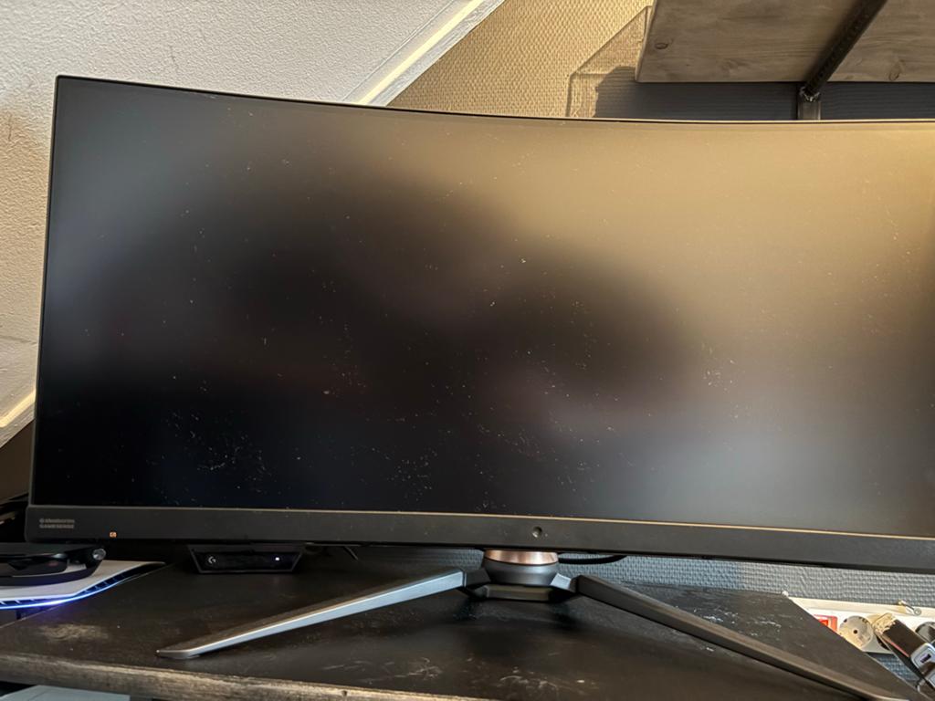 MSI/Steelseries curved monitor, 34 inch, Computers en Software, Monitoren, 3 tot 5 ms, Curved, VA, Zo goed als nieuw