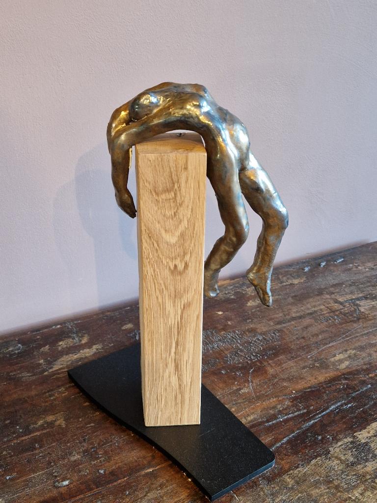 Torso-sculptuur van de Duitse kunstenaar TADÄUS, Gemerkt, Ophalen of Verzenden, 20 - 50 cm, Steen of Keramiek