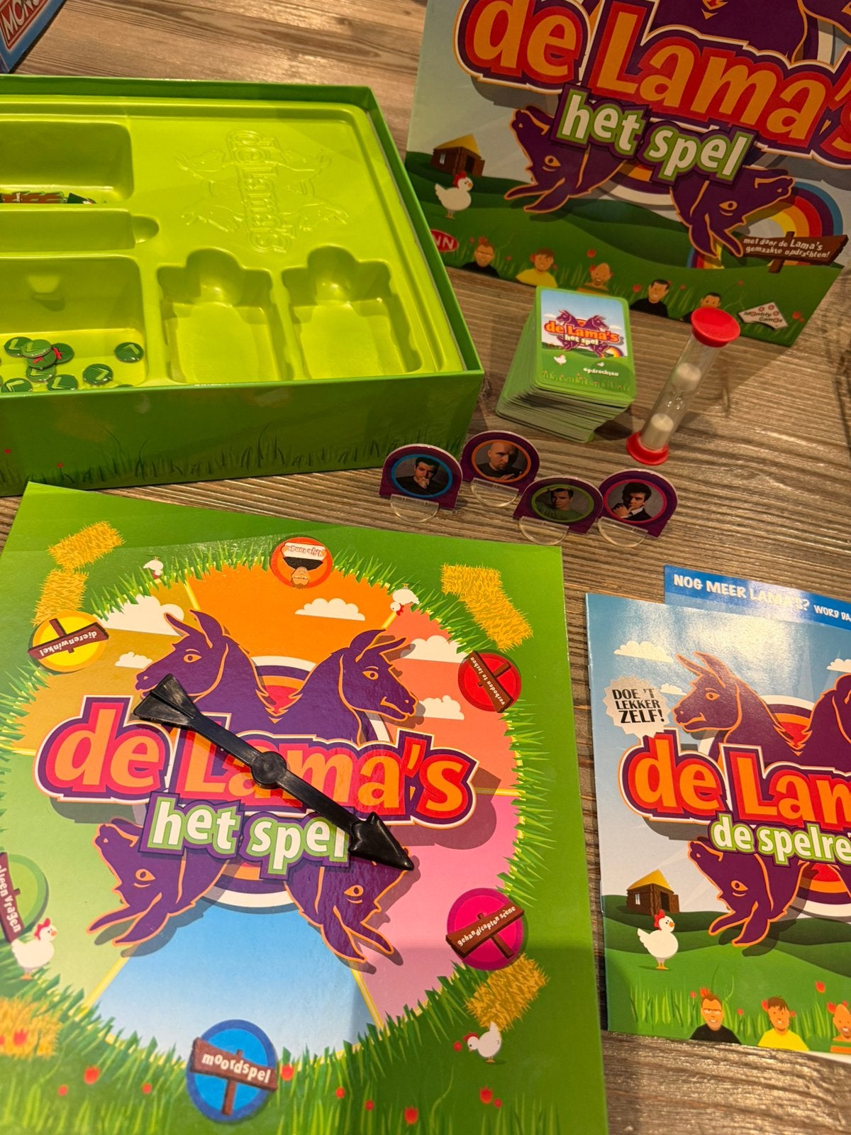 De lama’s het spel bordspel, 1 speler, Ophalen of Verzenden, Zo goed als nieuw, Vanaf 3 jaar