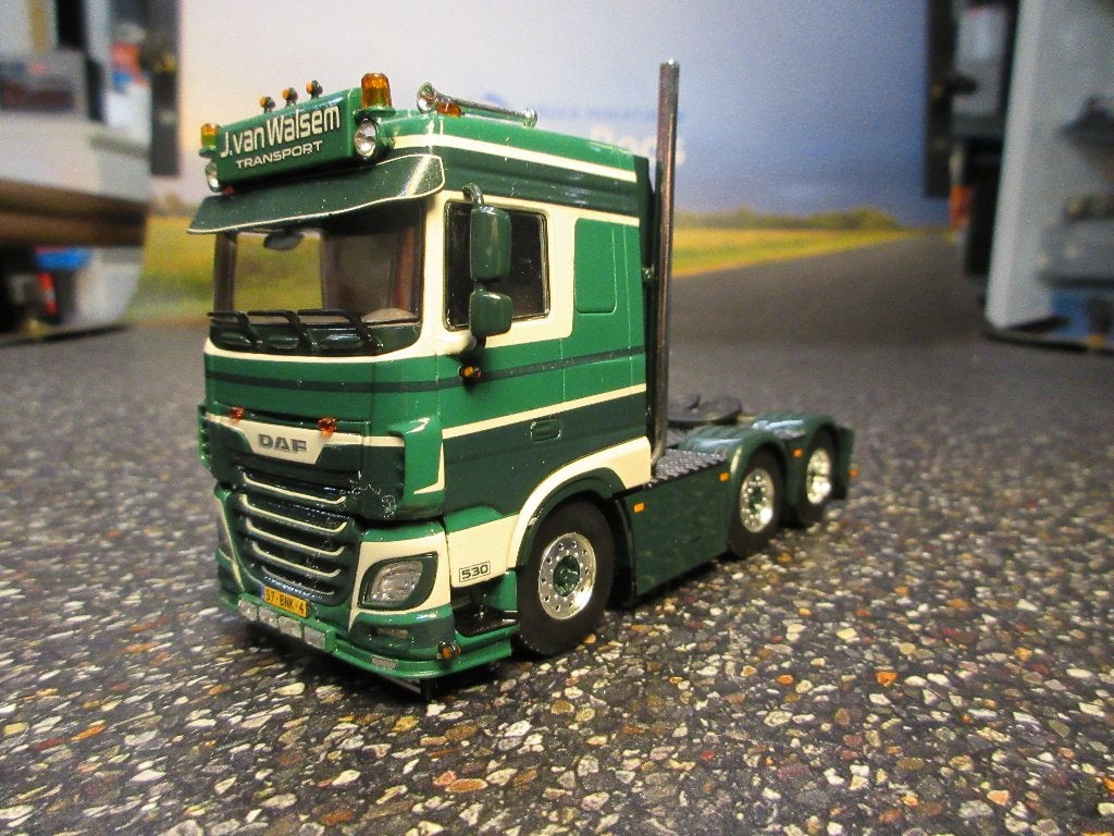 WSI DAF XF 106 J. van Walsem met certificaat, Ophalen of Verzenden, Nieuw, Bus of Vrachtwagen, Wsi