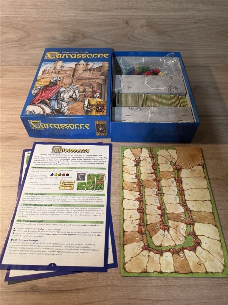 carcassonne - 999 games - s6580, Verzenden, Zo goed als nieuw