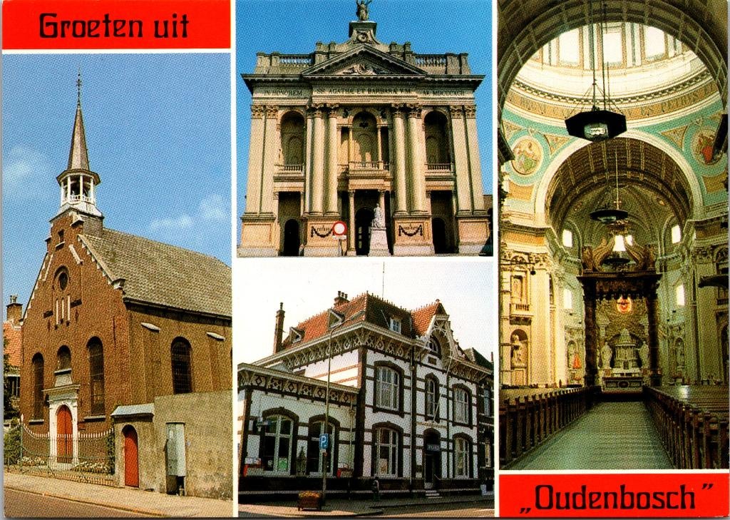 Groeten uit Oudenbosch - 2 ansichtkaarten