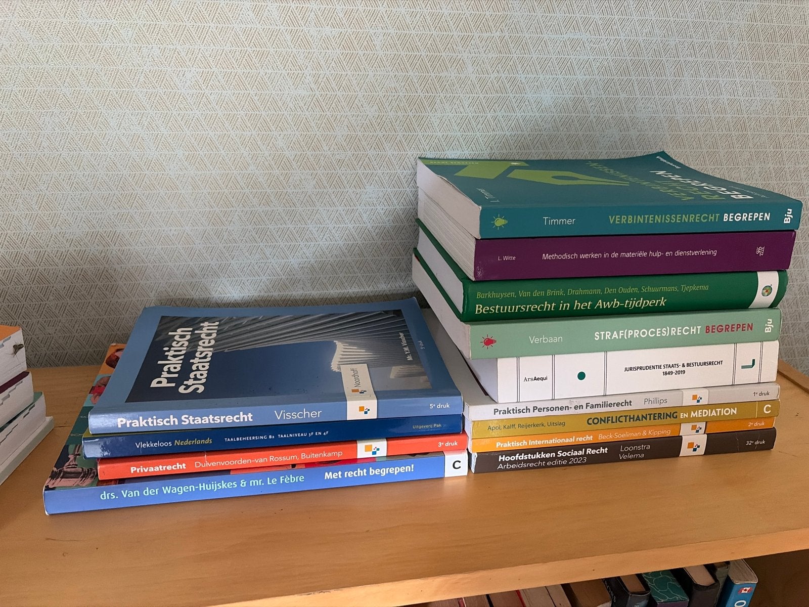 HBO Rechten Jaar 1 Boekenpakket Inholland, Boeken, Ophalen of Verzenden, Gamma, Gelezen, HBO