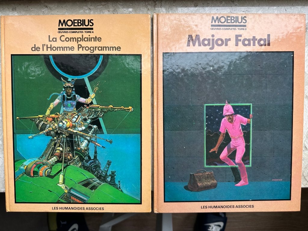 Moebius Les Humanoides Associes deel 3 en deel 4, Boeken, Stripboeken, Meerdere stripboeken, Ophalen of Verzenden, Zo goed als nieuw