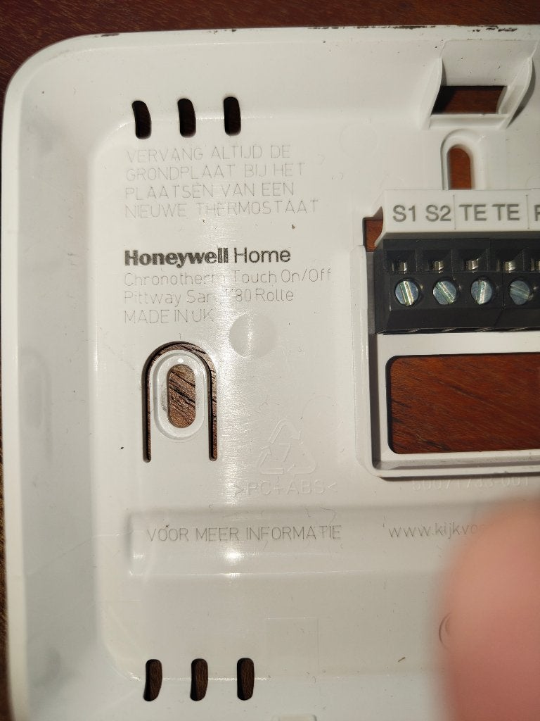 honeywell Home aan/uit thermostaat, Ophalen of Verzenden, Zo goed als nieuw