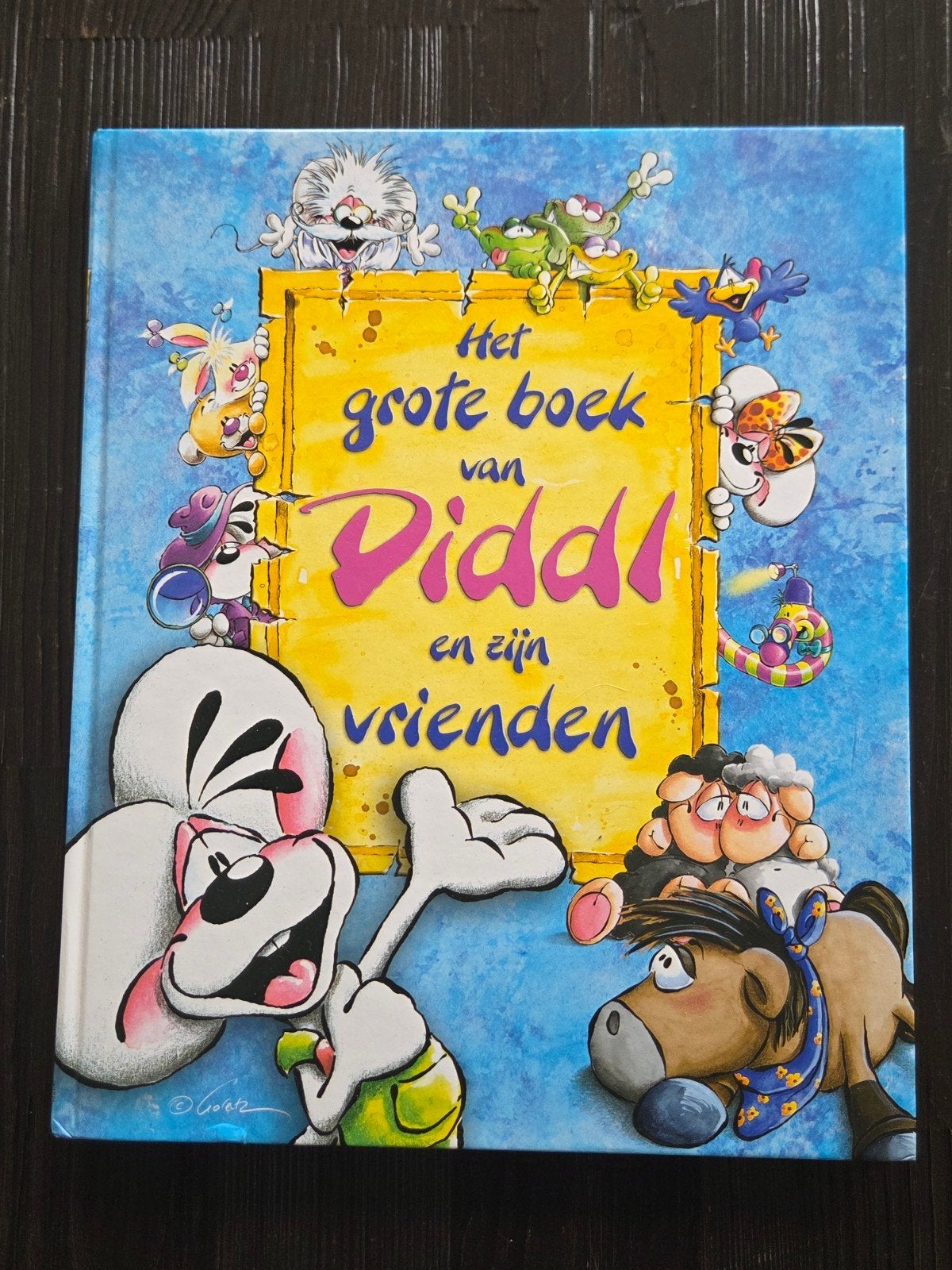 Het grote Diddl en zijn vrienden boek. Hardcover, Ophalen of Verzenden, Verschillende figuren, Zo goed als nieuw, Papier, Kaart of Schrift