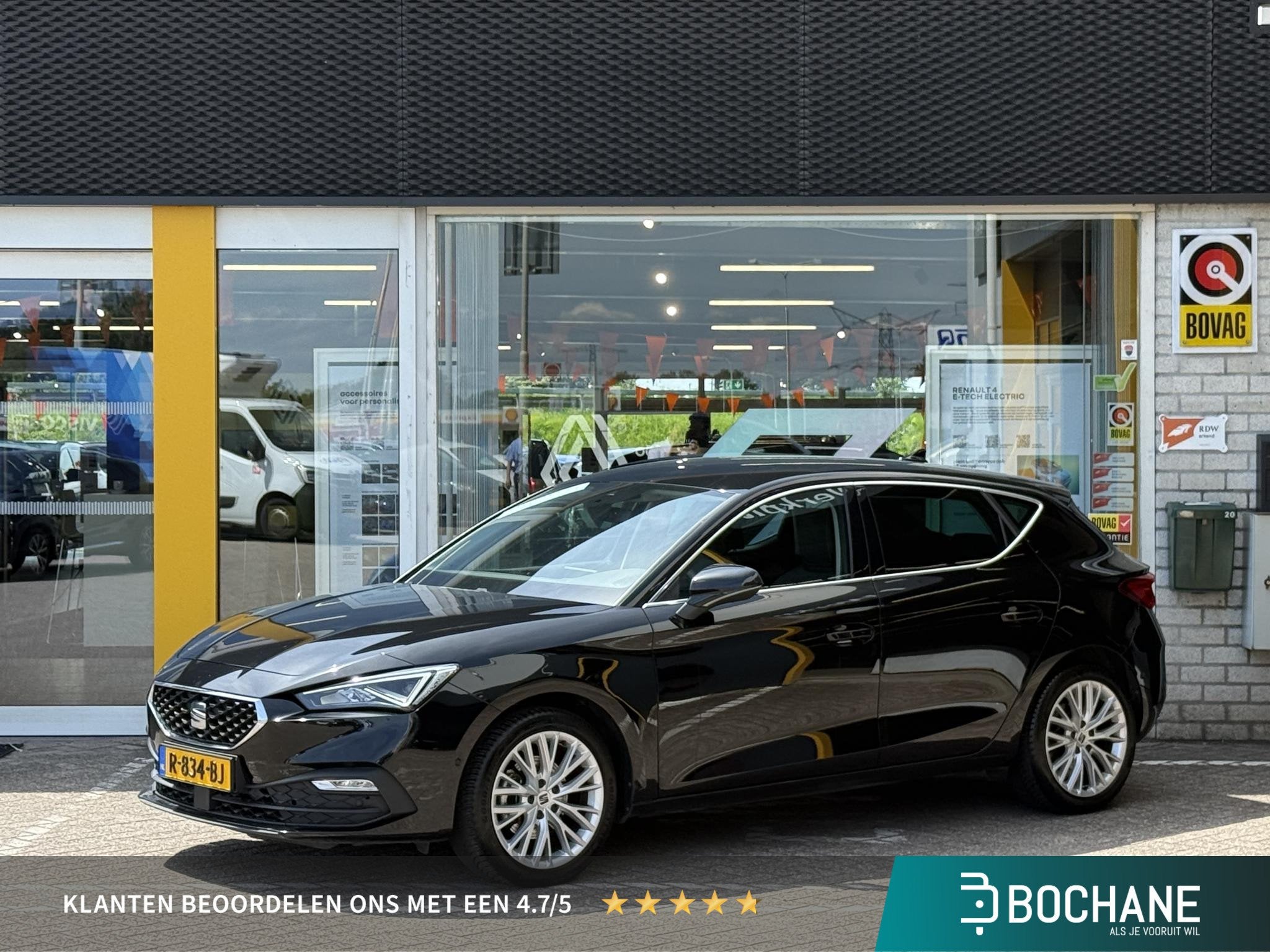 SEAT Leon 1.5 eTSI FR Business Intense | NAP | Navigatie | S, Stof, Euro 6, 150 pk, Leon