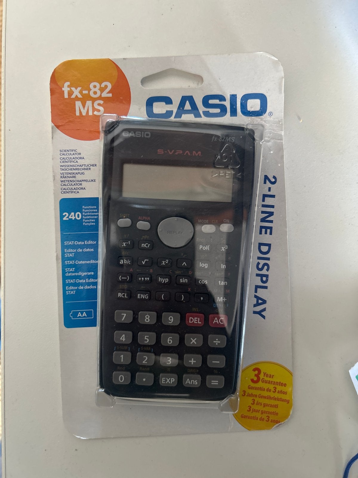Casio fx-82MS Scientific Calculator, Ophalen, Nieuw