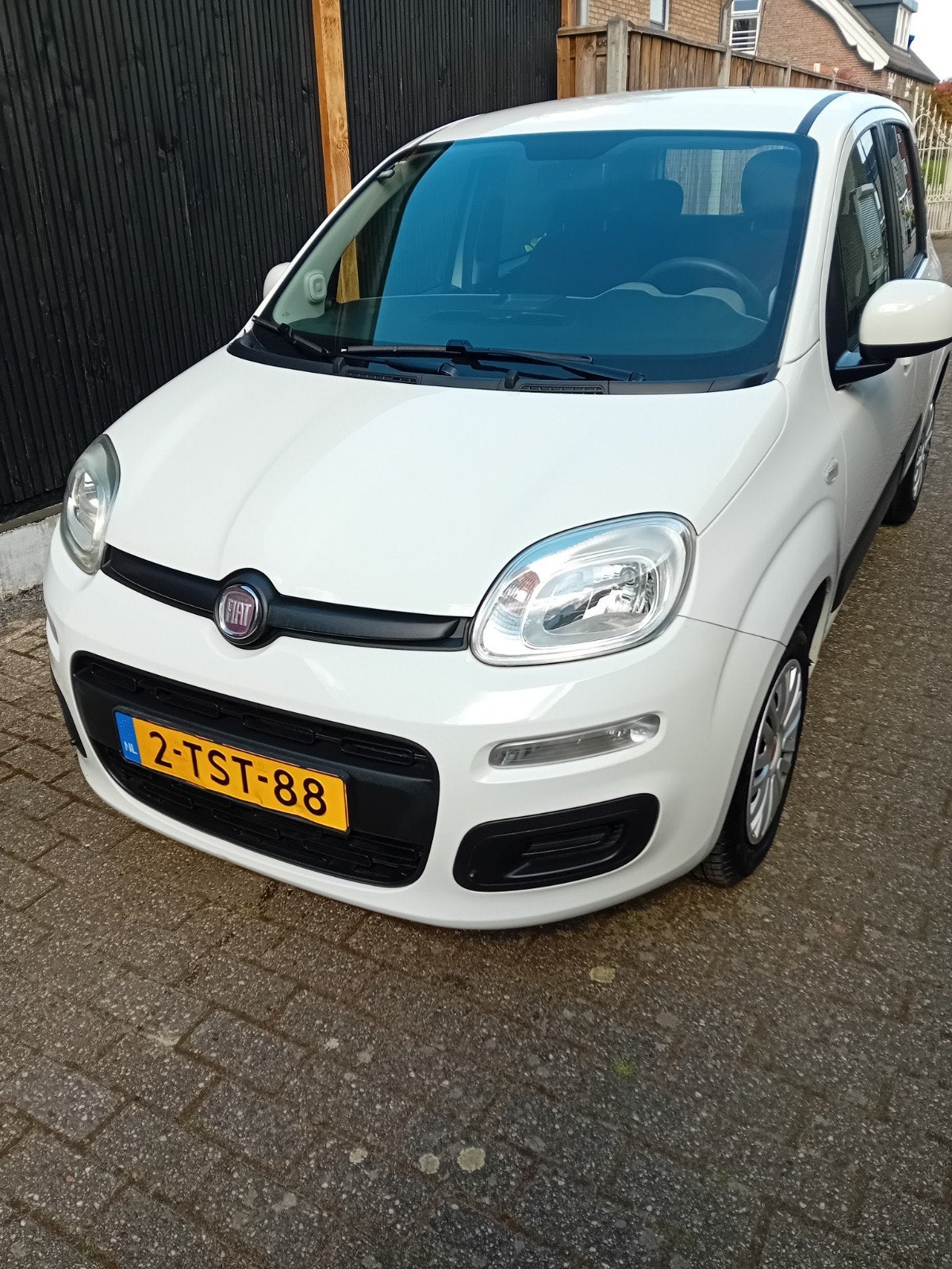 Fiat Panda 0.9 Twinair 44KW 2014 Wit AIRCO, Auto's, Voorwielaandrijving, 31 €/maand, Panda, Wit