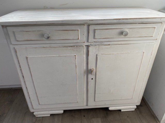 Prachtige vintage commode, Ophalen, Gebruikt, 50 tot 70 cm, 100 cm of meer