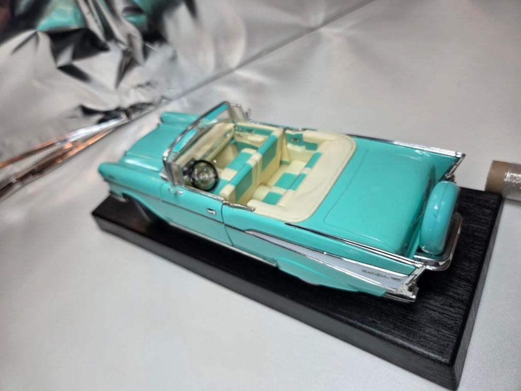 Chevrolet 1957  Bel Air Convertible., Ophalen of Verzenden, Zo goed als nieuw, Motor, ERTL