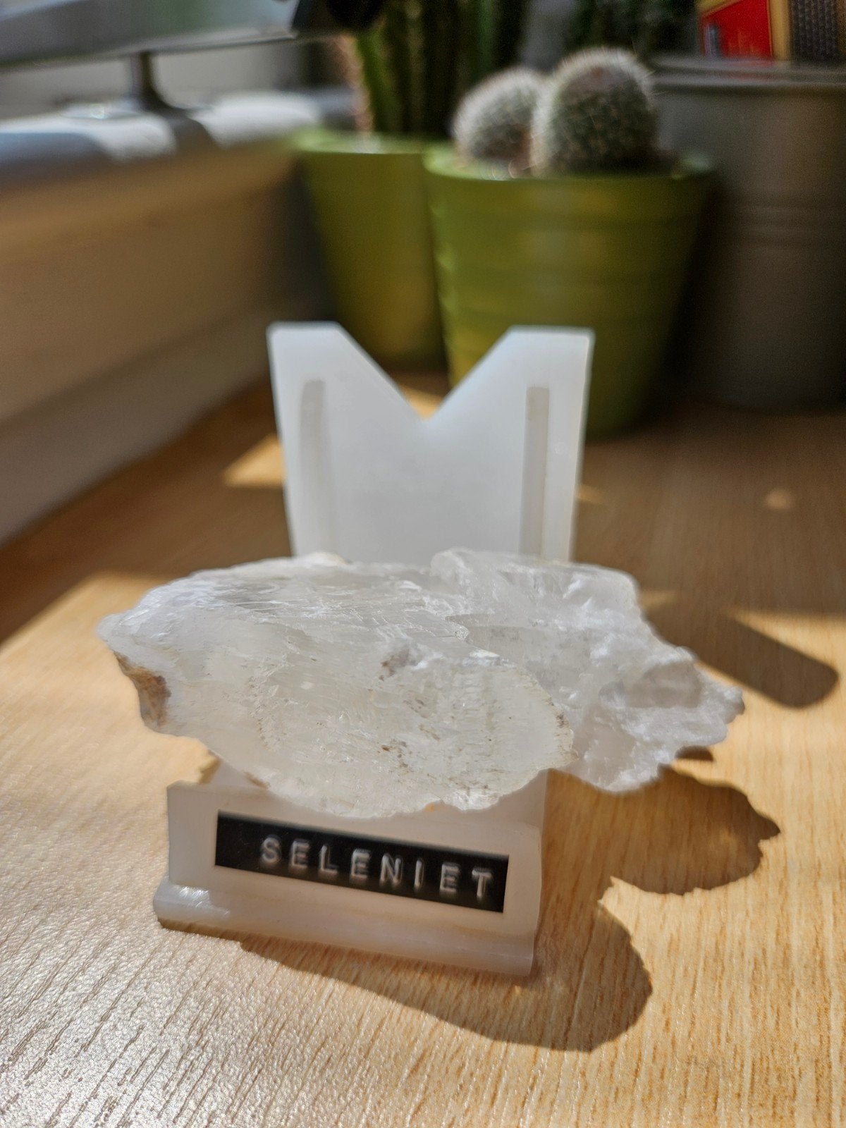 Ruwe Seleniet Steen - Natuurlijk Mineraal, Ophalen of Verzenden, Mineraal