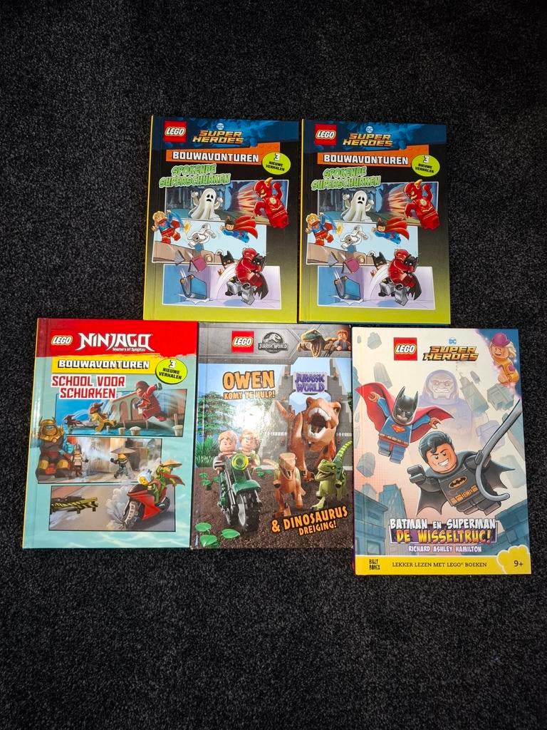 Lego Boekjes: Super Heroes, Ninjago en Jurassic World, Boeken, Ophalen of Verzenden